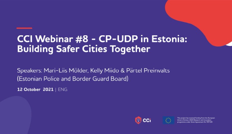 CCI-Prävinar #8: CP-UDP in Estonia: Building Safer Cities Together